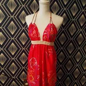 One of a kind - Bohemian halter dress